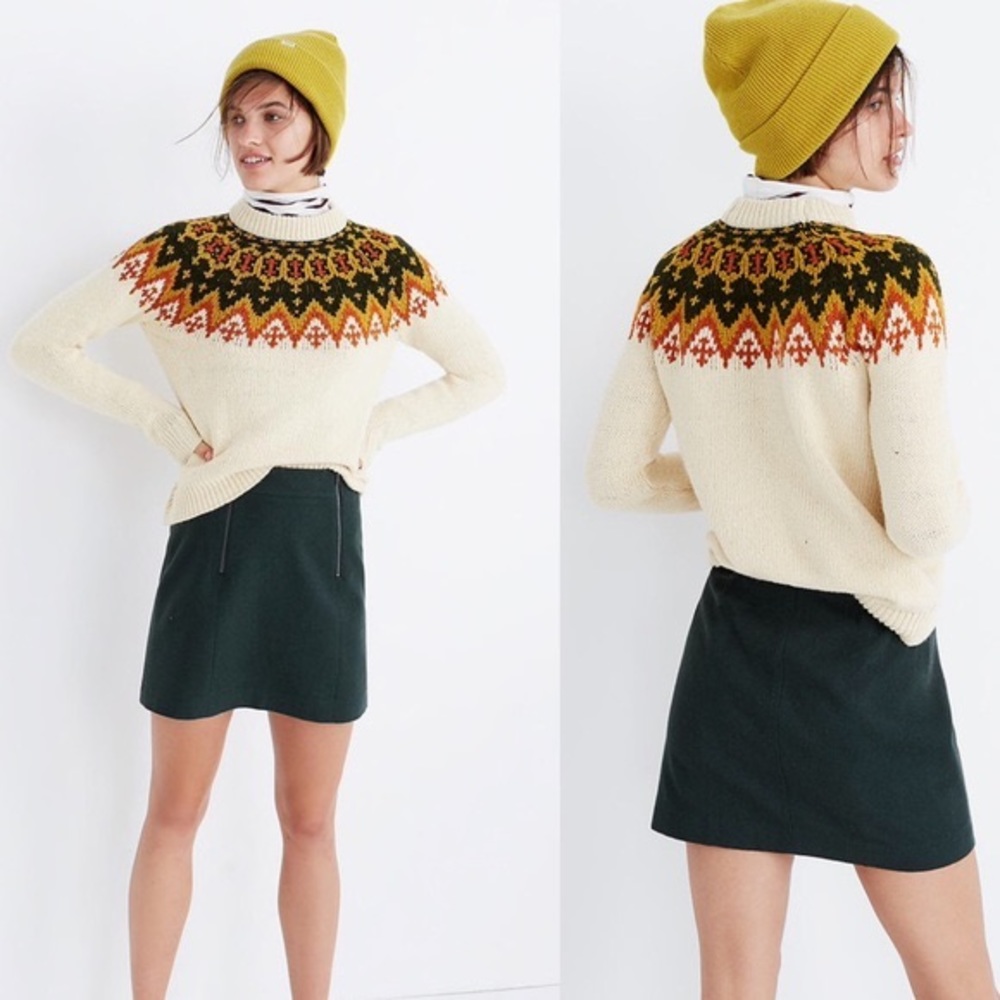MADEWELL Wool Skirt